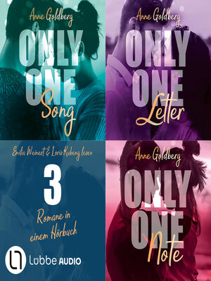 cover image of Only One Song | Only one Letter | Only One Note--3 Romane in einem Hörbuch! (Ungekürzt)